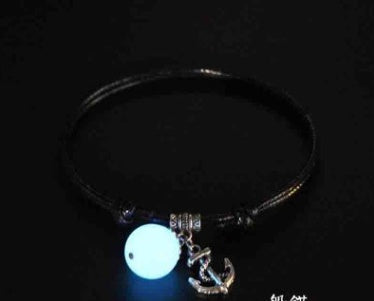 Unisex Luminous Alloy Bracelet Korean Design for Couples Opening Ceremony Anniversary Gift and Celebration Now