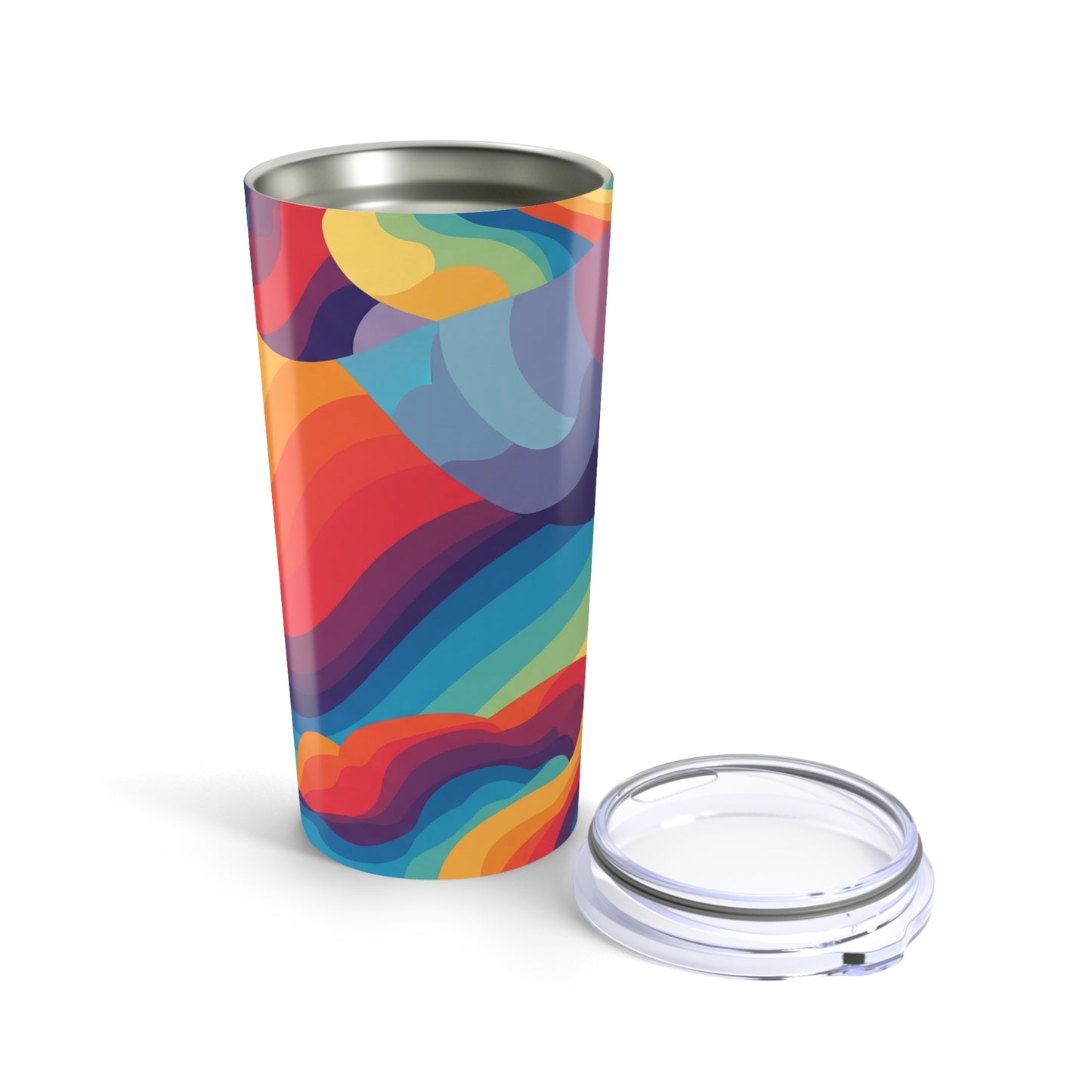 20oz Stainless Steel Tumbler With Double Wall Vacuum Insulation Spill Resistant Dishwasher Safe Beverage Container