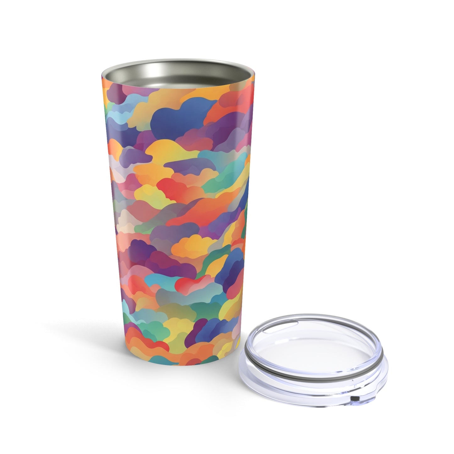 20 Oz Stainless Steel Travel Mug With Lid Double Wall Vacuum Insulated For Hot Or Cold Beverages Dishwasher Safe