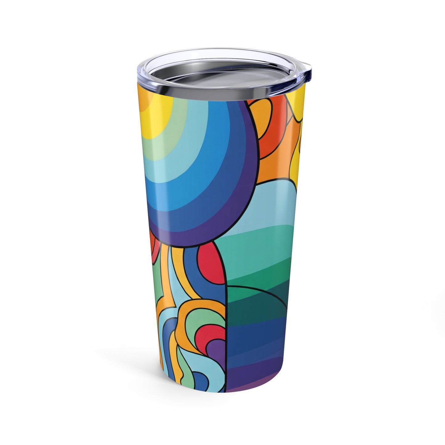 20oz Stainless Steel Tumbler With Double Wall Vacuum Insulation Spill Resistant Thermal Travel Mug For Hot Or Cold