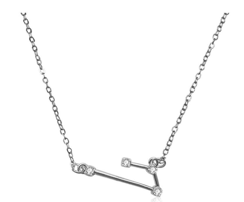 Crystal Constellation Bracelet For Women And Girls Adjustable Length Extender Chain Alloy Charm Everyday Style