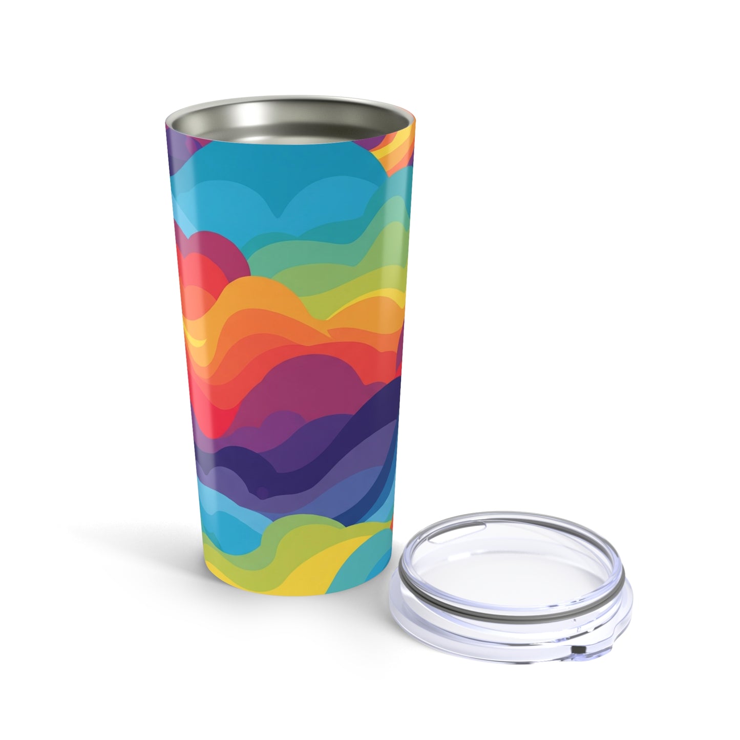 20oz Stainless Steel Tumbler With Double Wall Vacuum Insulation Leak Proof Design Keeps Beverages Hot Or Cold