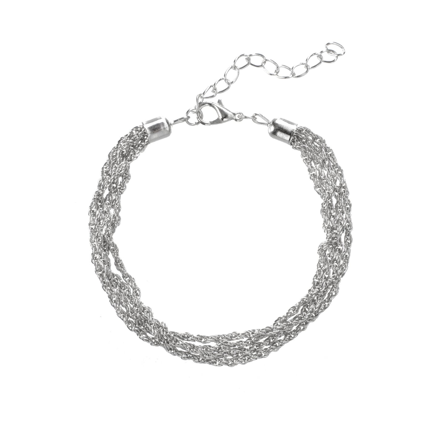 Silver Tassel Bracelet Electroplated Alloy Jewelry Boho Chic Fashion Bangle Elegant Accessory Elegant Gift Art