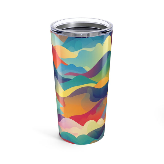 20oz Double Wall Stainless Steel Tumbler With Vacuum Insulation And Spill Resistant Lid For Hot And Cold Beverages