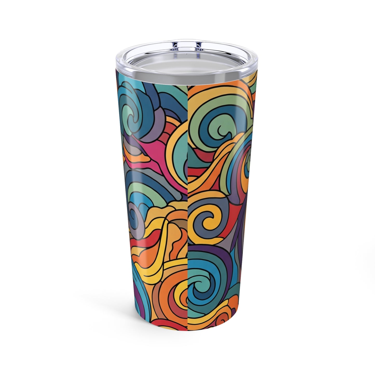20oz Stainless Steel Travel Mug With Double Wall Vacuum Insulation Spill Resistant Durable Construction