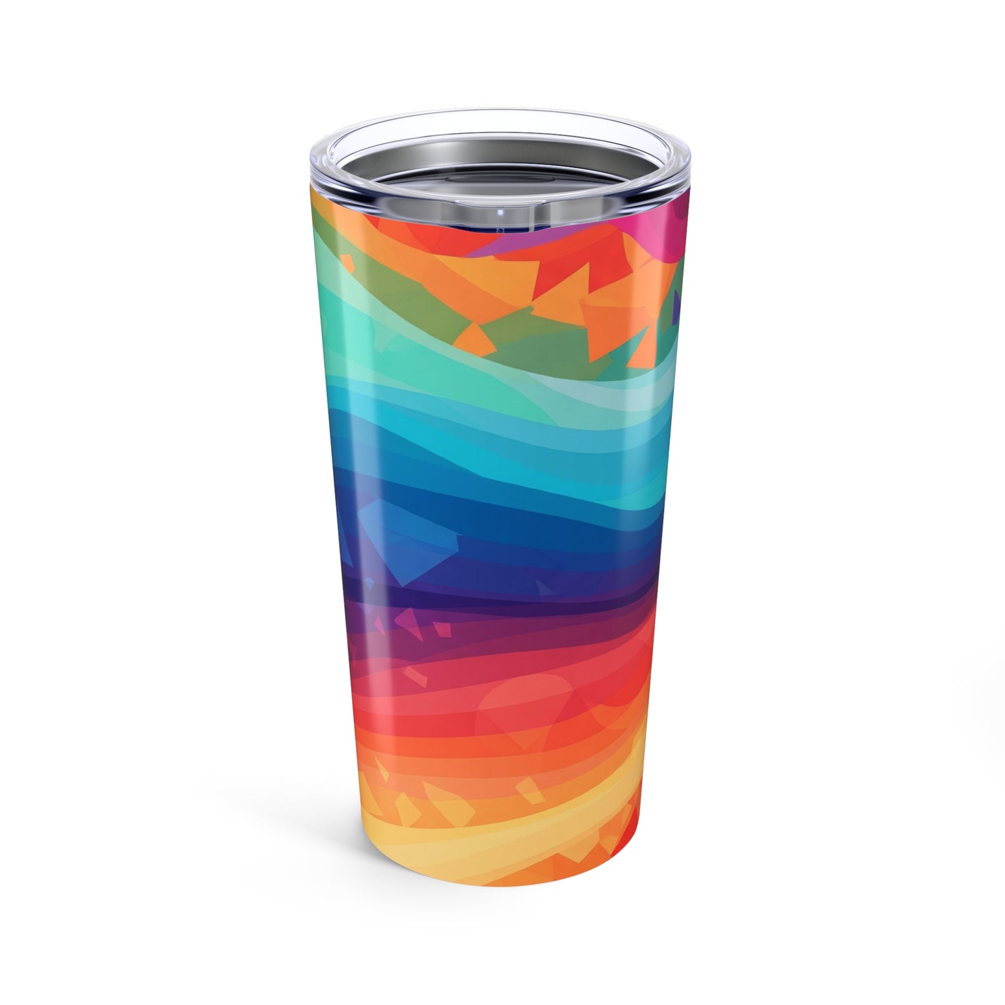 20 Oz Steel Printed Drink Container With Double Wall Vacuum Insulation Spill Resistant Thermal For Hot And Cold