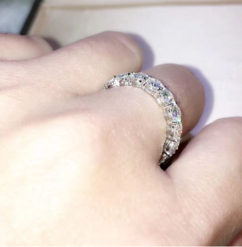 Elegant Alloy Engagement Ring Exquisitely Crafted Finger Jewelry For A Special Occasion Material Size May Vary