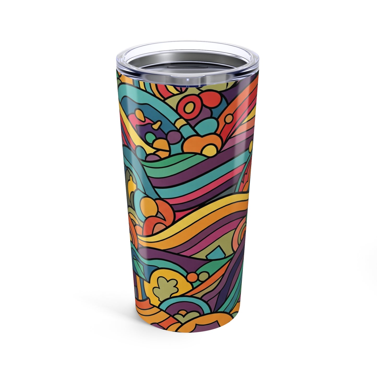 20oz Stainless Steel Tumbler With Double Wall Vacuum Insulation Spill Resistant Design And Durable Lid Dishwasher