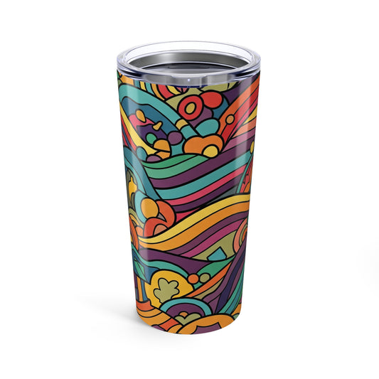 20oz Stainless Steel Tumbler With Double Wall Vacuum Insulation Spill Resistant Design And Durable Lid Dishwasher