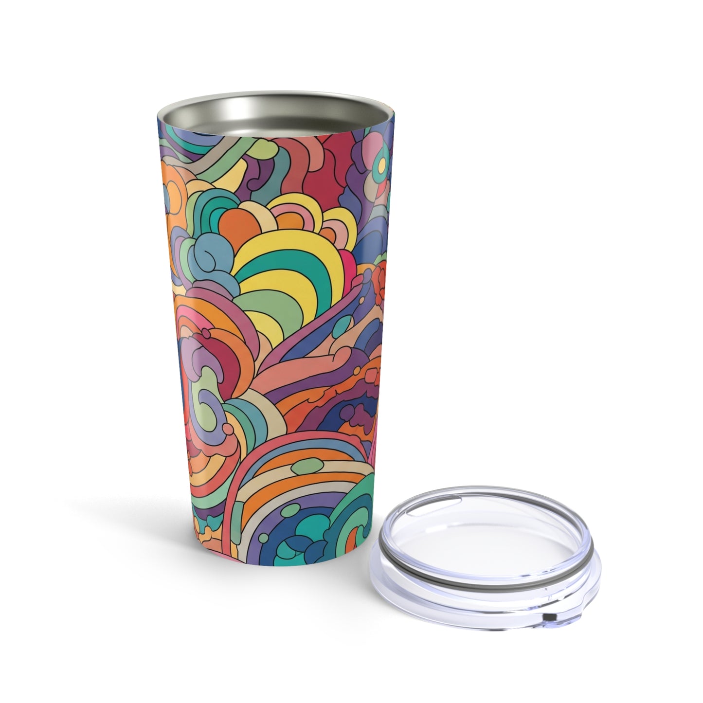 20Oz Stainless Steel Tumbler Double Wall Vacuum Insulated Spill Resistant Hot Cold Travel Mug Dishwasher Safe