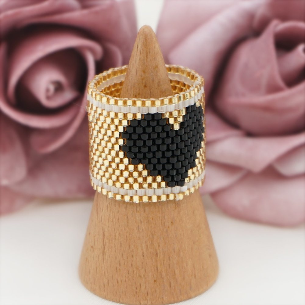 Bohemian Couple Rings Hand Woven Unisex European Style Rings For Lovers Romantic Gift Idea Handcrafted Boho Jewelry