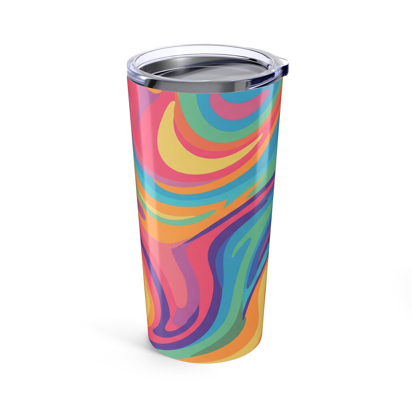 20oz Stainless Steel Tumbler Double Wall Vacuum Insulated Spill Resistant Printed Coffee Cup For Hot And Cold