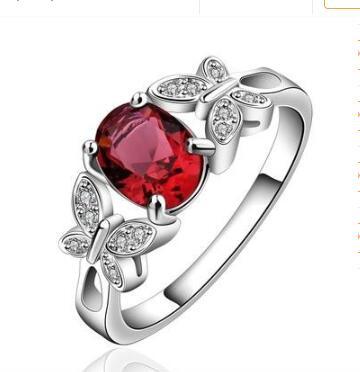 Zircon Bow Ring Electroplated Dainty Fashion Jewelry For Her