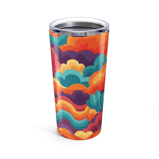 20oz Stainless Steel Tumbler With Double Wall Vacuum Insulation Spill Resistant Hot Cold Travel Mug Durable