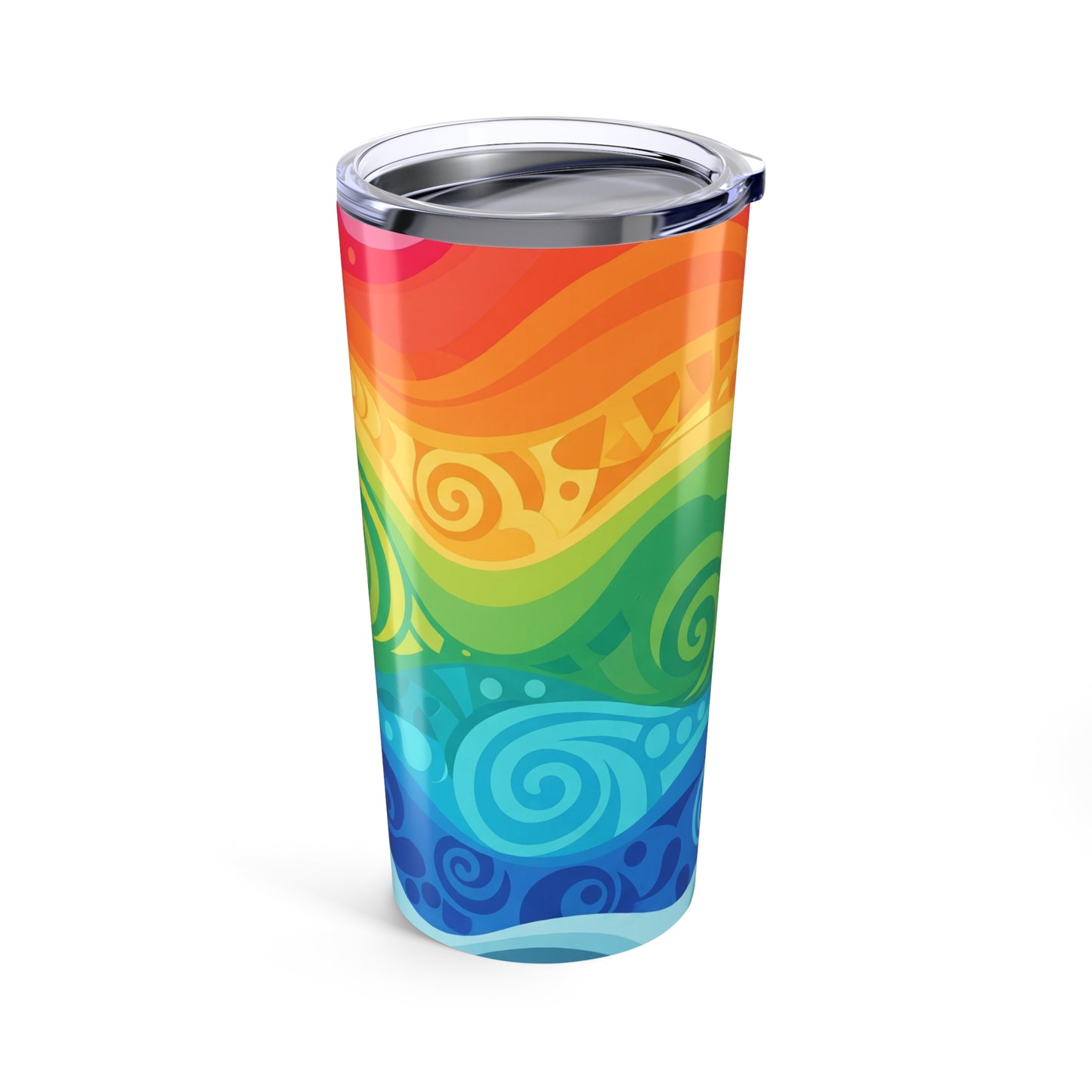 20 Oz Stainless Steel Travel Mug With Vacuum Insulation Keeps Drinks Hot Or Cold Leak Proof Durable Printed Design