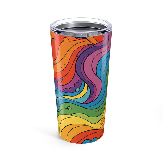 20 Ounce Metal Travel Mug Vacuum Insulation Leak Proof Spill Resistant For Hot And Cold Beverages Featuring