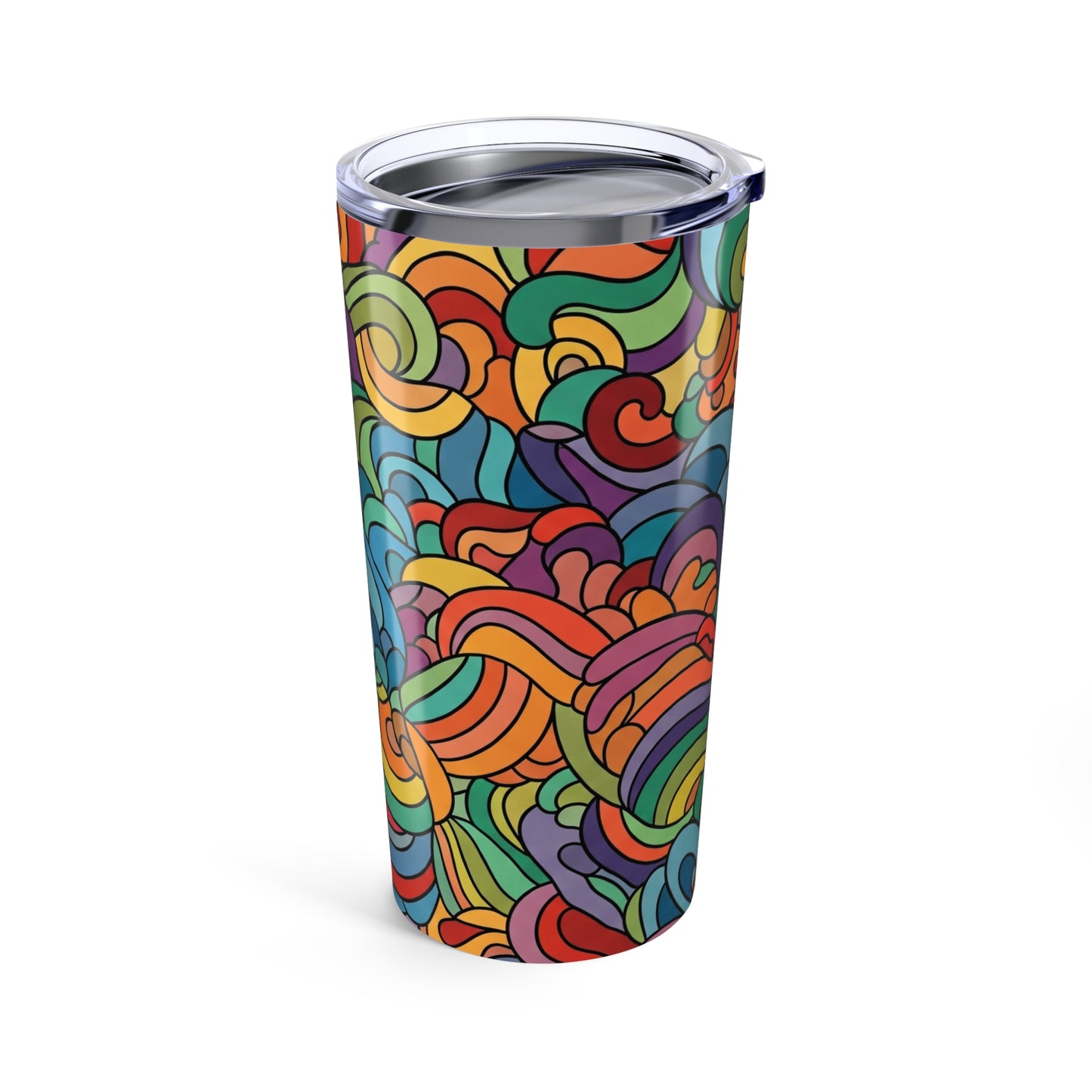 20oz Stainless Steel Tumbler With Double Wall Vacuum Insulation Keeps Beverages Hot Or Cold Travel Mug