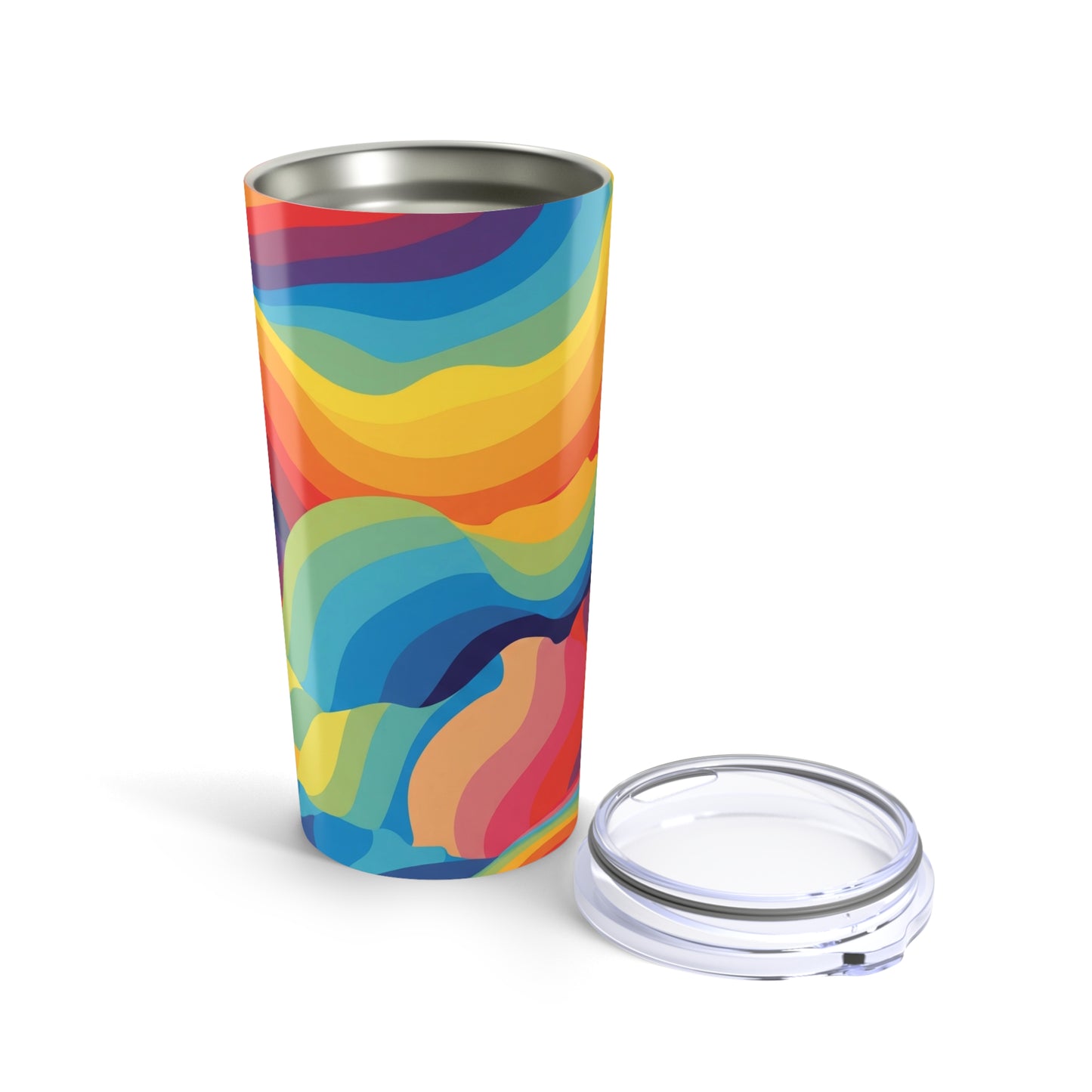 20oz Stainless Steel Travel Mug With Double Wall Vacuum Insulation Spill Resistant Lid Keeps Beverages Hot Or Cold