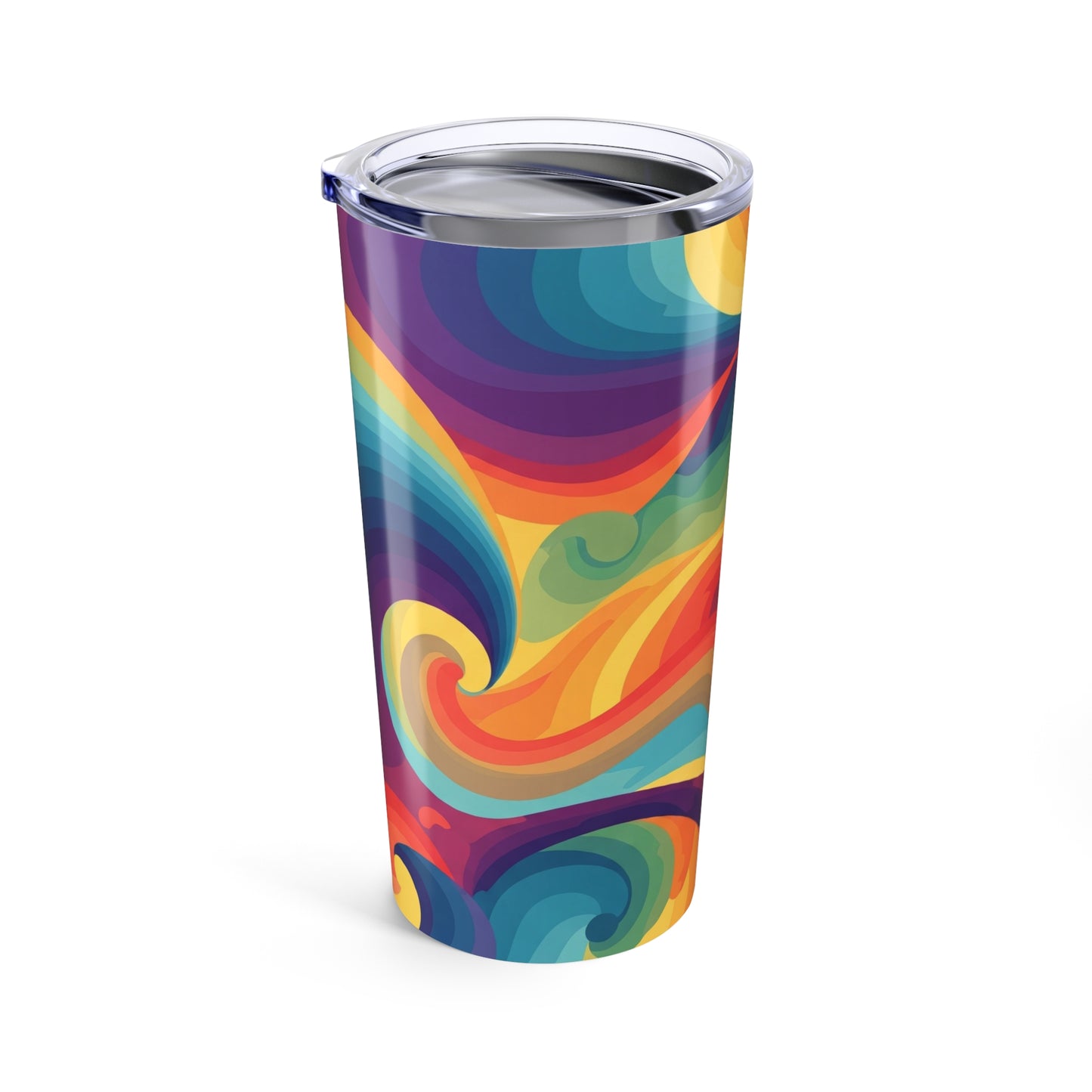 20oz Printed Stainless Steel Travel Mug With Double Wall Vacuum Insulation Leak Proof Lid For Hot And Cold