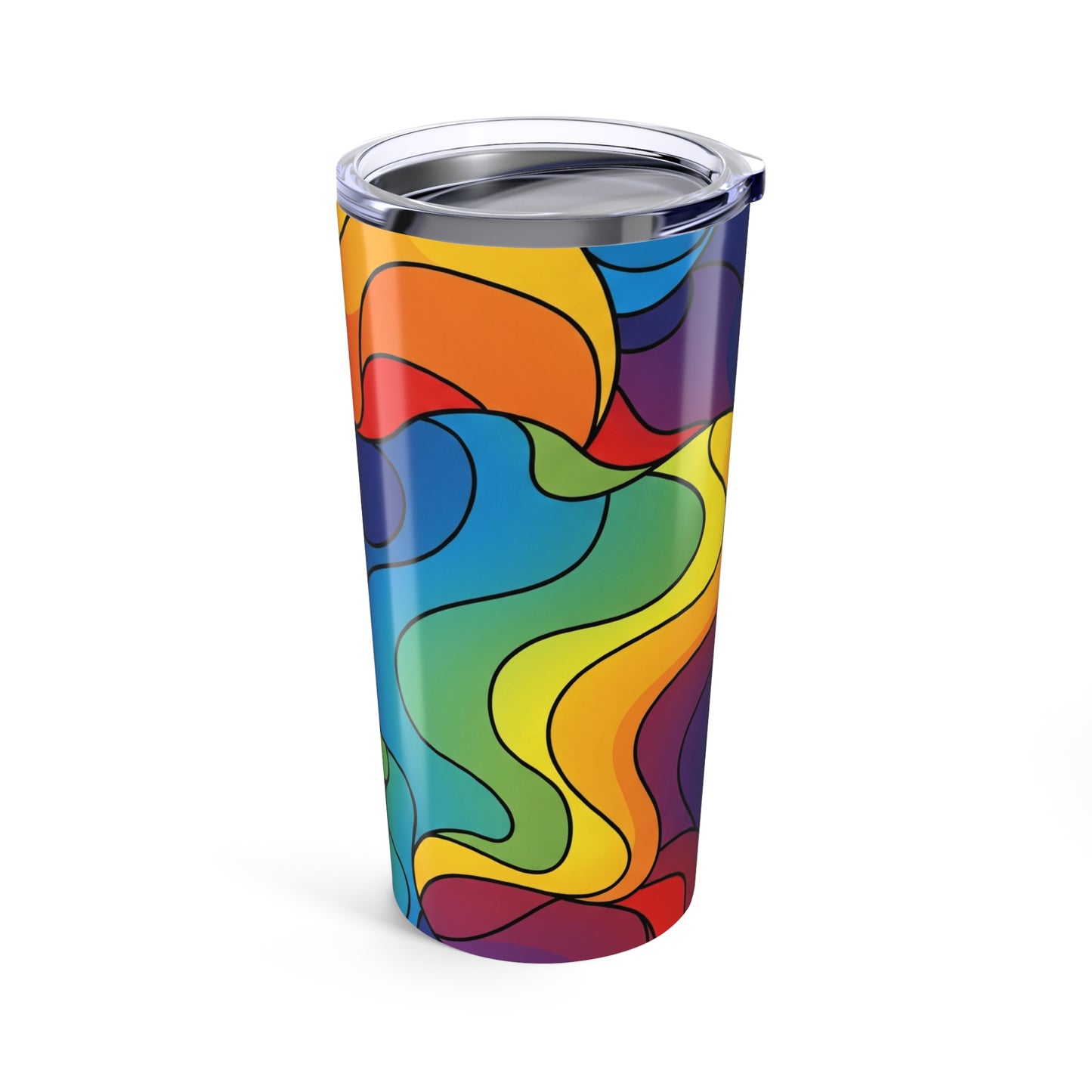 20 Oz Stainless Steel Tumbler With Double Wall Vacuum Insulation Art Print Dishwasher Safe Leak Proof Travel Mug