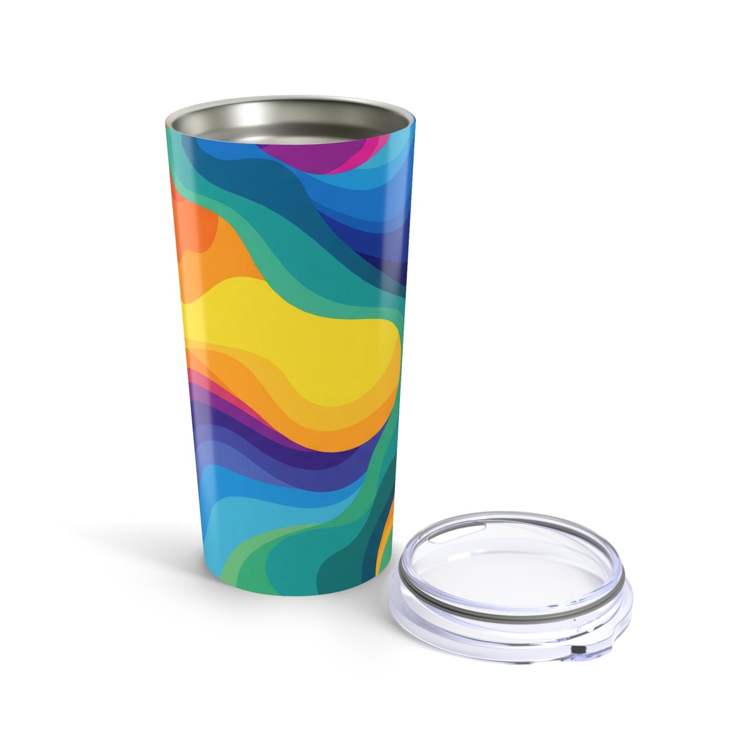 20oz Stainless Steel Tumbler Double Wall Vacuum Insulation For Hot Cold Drinks Spill Resistant And Dishwasher Safe