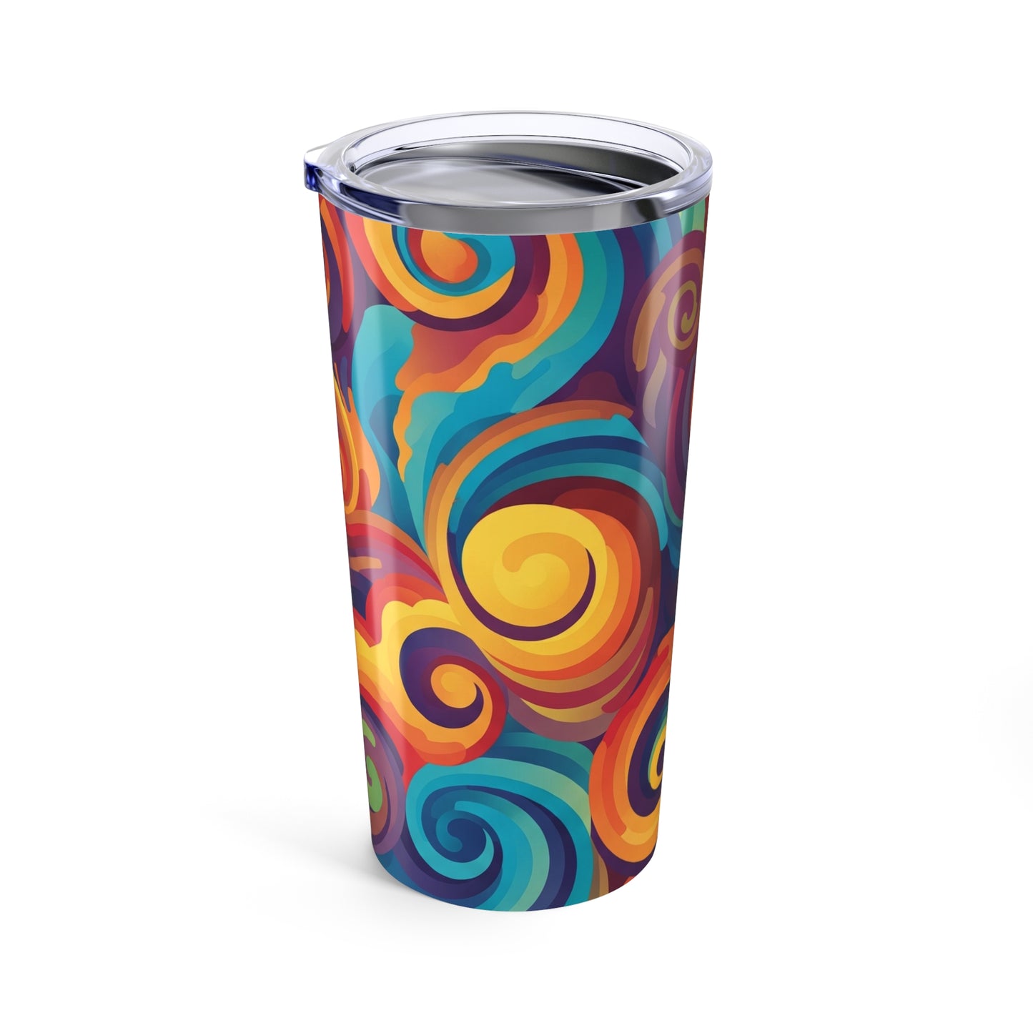 20oz Stainless Steel Tumbler With Double Wall Vacuum Insulation Spill Resistant Travel Mug Dishwasher Safe Hot Cold