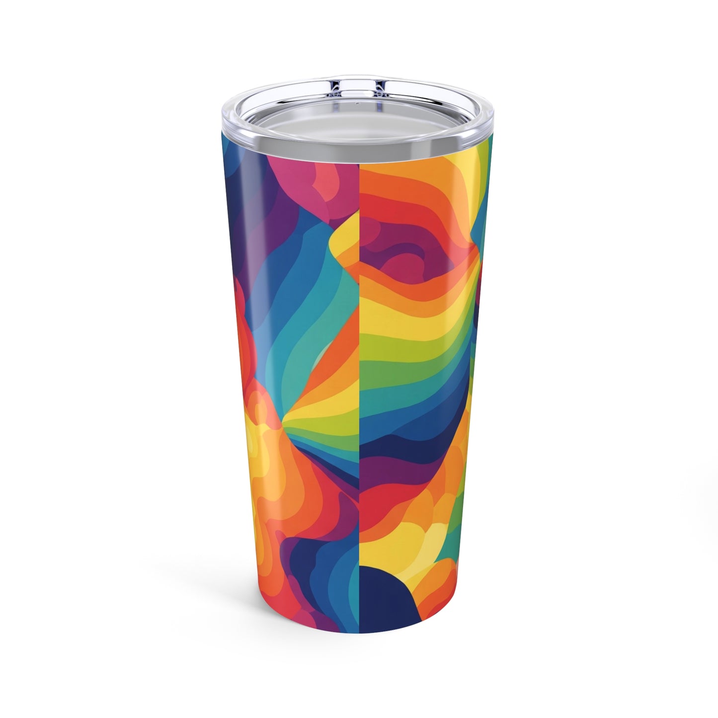 20oz Stainless Steel Tumbler With Double Wall Vacuum Insulation Spill Resistant Travel Mug Dishwasher Safe Printed