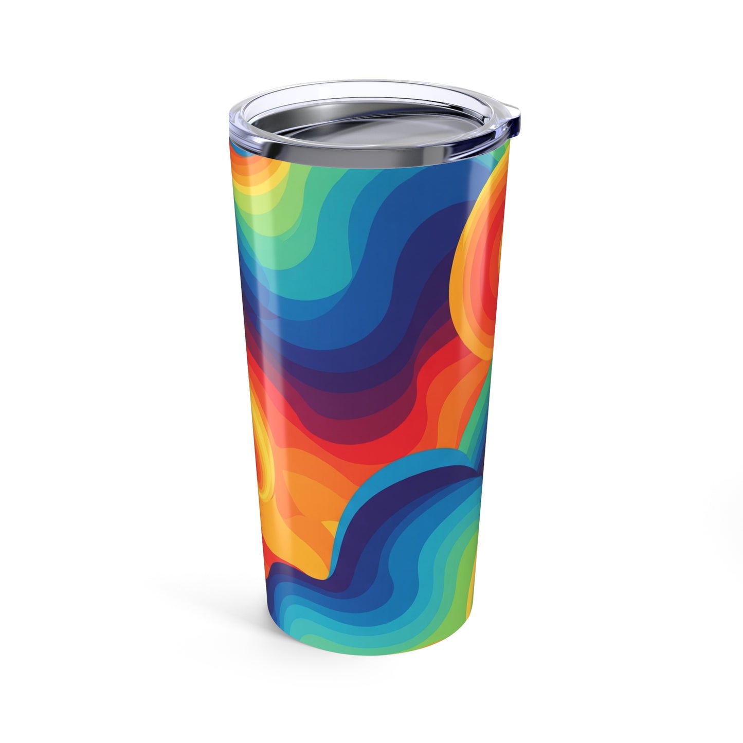 20oz Stainless Steel Tumbler With Double Wall Vacuum Insulation Spill Resistant BPA Free Printed Hot And Cold