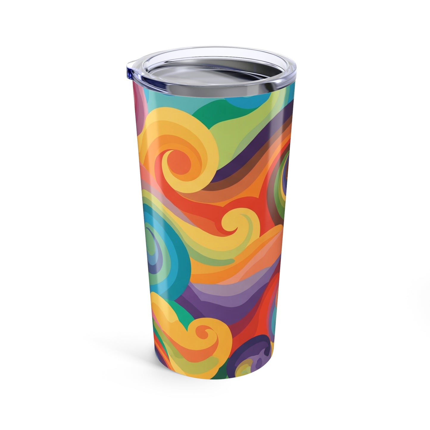 20 Oz Stainless Steel Tumbler With Double Wall Vacuum Insulation Keeps Beverages Hot Or Cold Printed Travel Mug