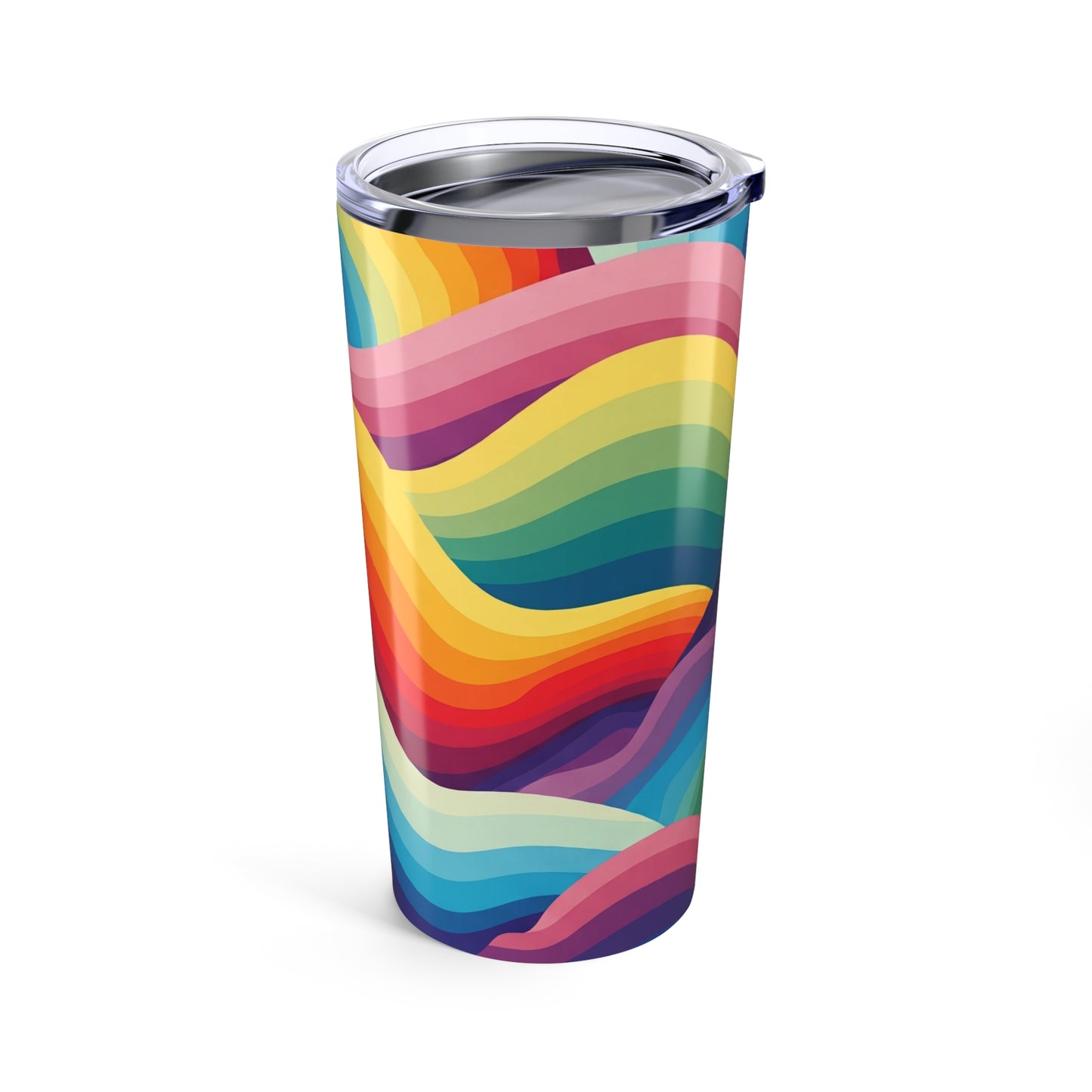 20oz Stainless Steel Printed Tumbler With Dual Wall Vacuum Insulation Leak Proof BPA Free Durable Hot And Cold