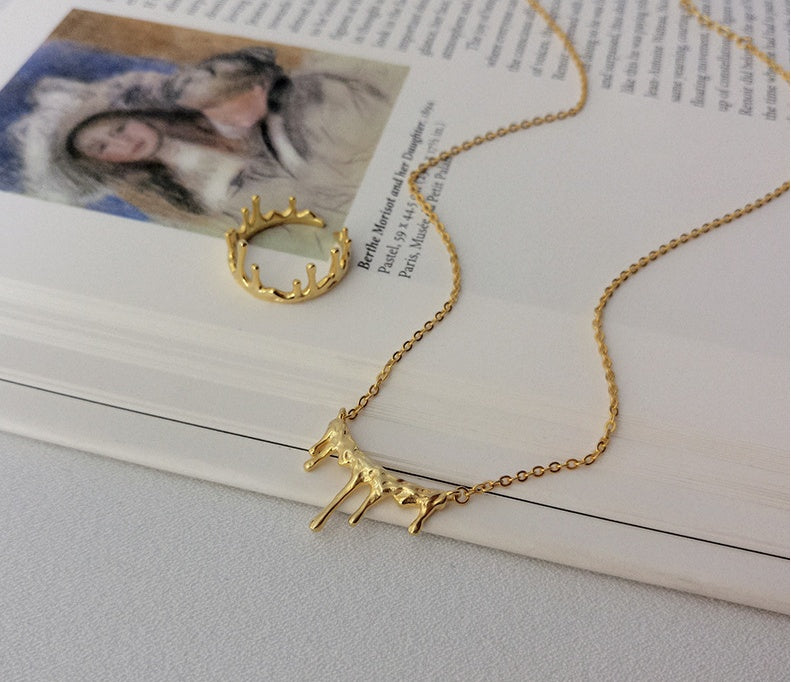 Silver Geometric Ring For Women Irregular Opening Design