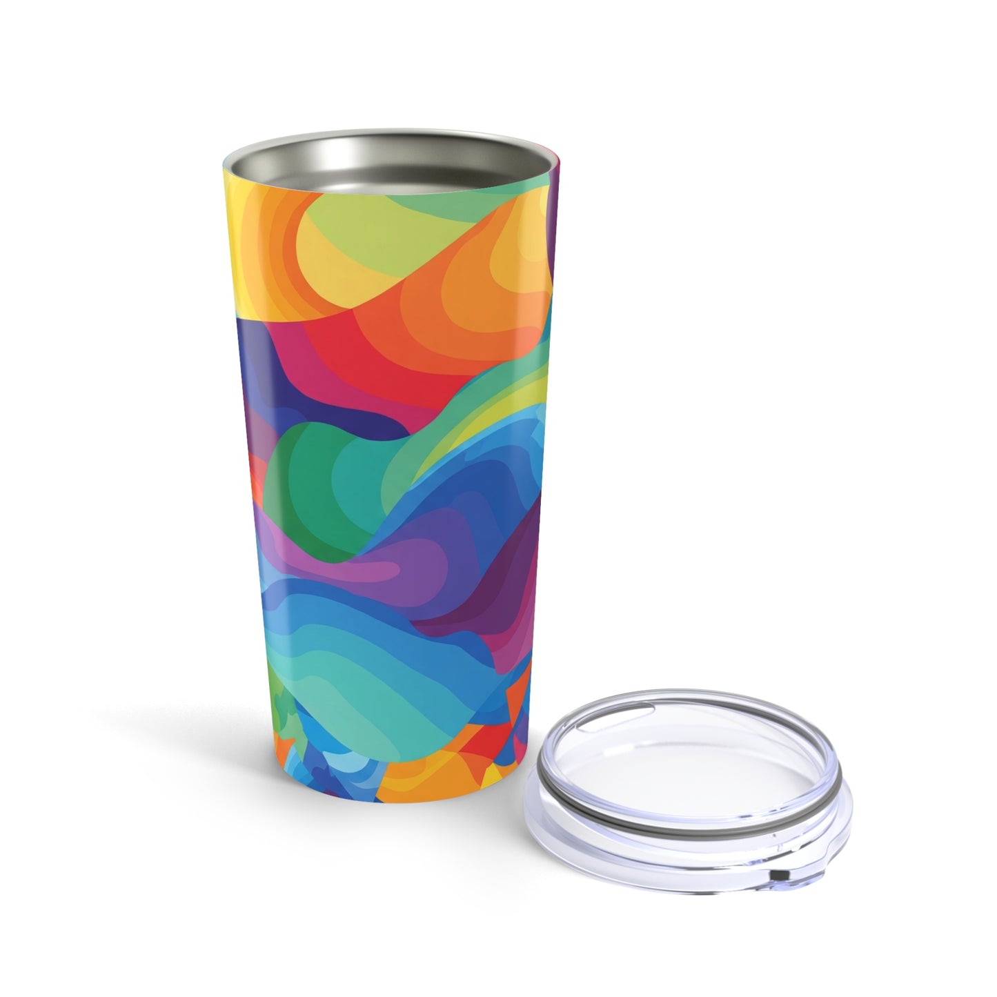 20oz Stainless Steel Tumbler With Double Wall Vacuum Insulation Spill Resistant Design For Hot And Cold Beverages