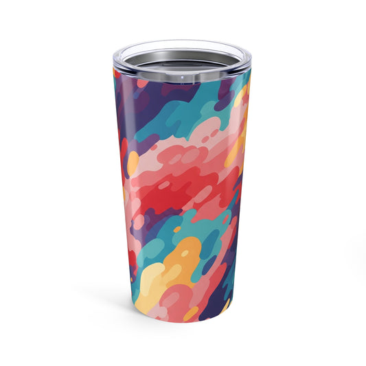 20oz Stainless Steel Tumbler With Double Wall Vacuum Insulation Spill Resistant Travel Mug For Hot Or Cold