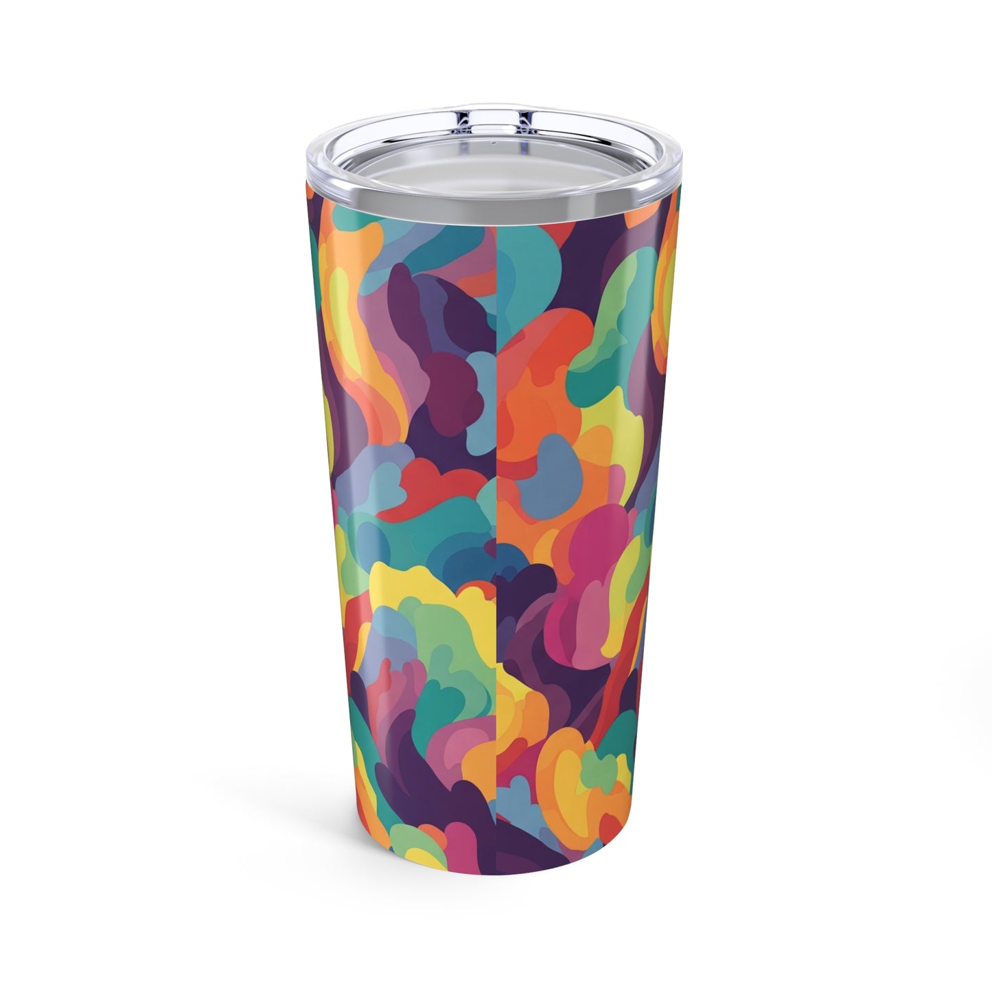 20oz Stainless Steel Printed Travel Mug With Double Wall Vacuum Insulation Spill Resistant For Hot And Cold