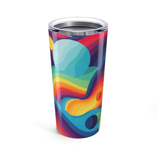 20oz Stainless Steel Tumbler With Double Wall Vacuum Insulation Leak Proof Durable For Hot Or Cold Beverages