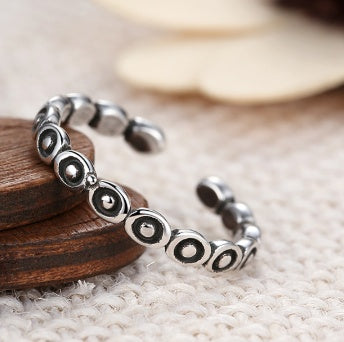 Sterling Silver Ingot Ring With Korean Inspired Design Durable Fashion Jewelry For Women Statement Accessory Everyday