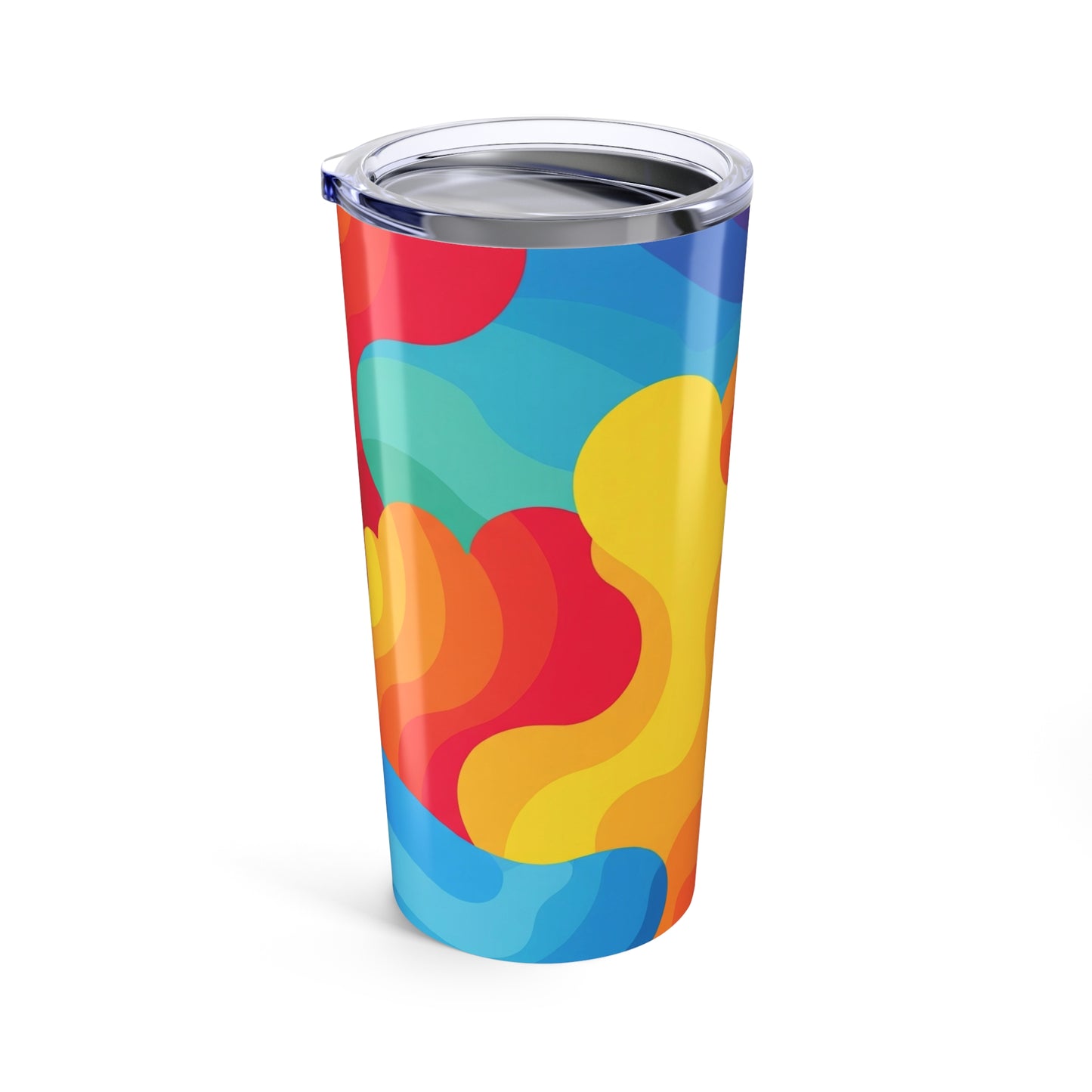 20oz Stainless Steel Tumbler Vacuum Insulated Leak Proof Durable Printed Travel Mug For Hot Cold Coffee Drinks