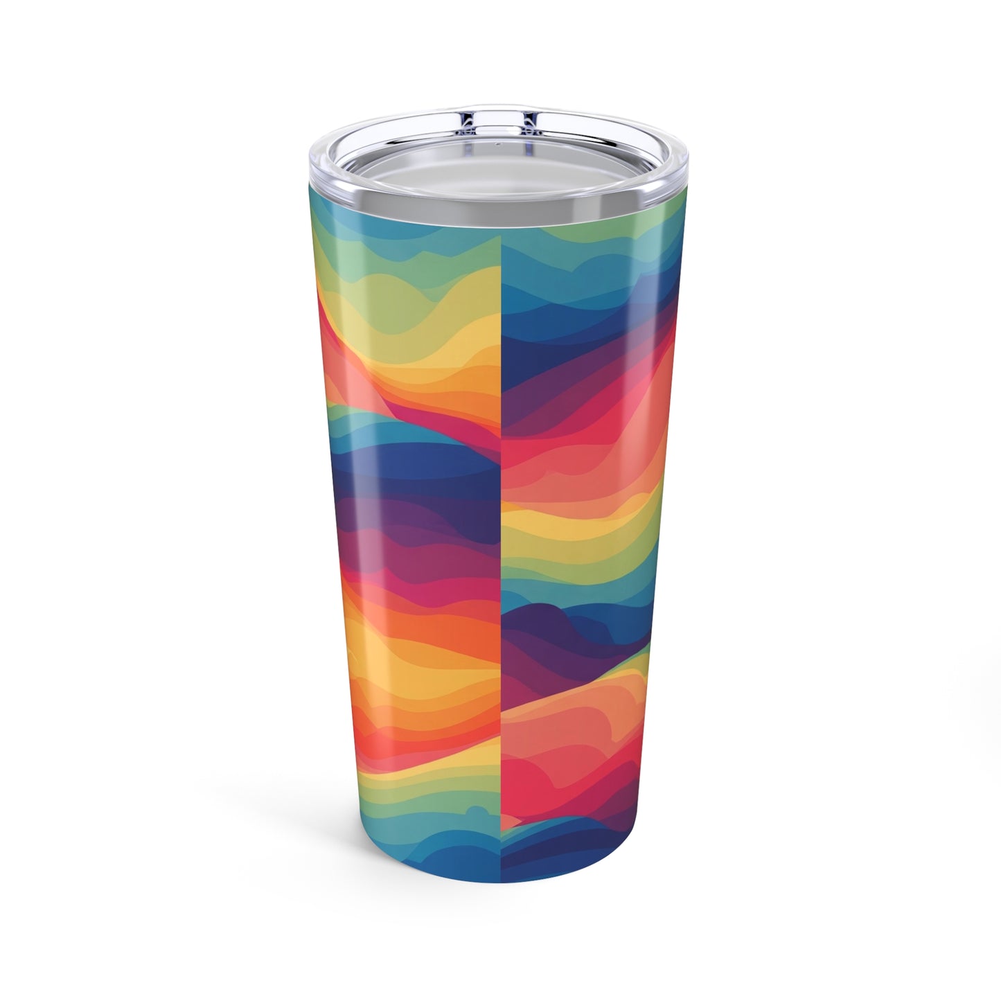 20Oz Stainless Steel Travel Mug With Double Wall Insulation Keeps Drinks Hot Or Cold And Has A Printed Design