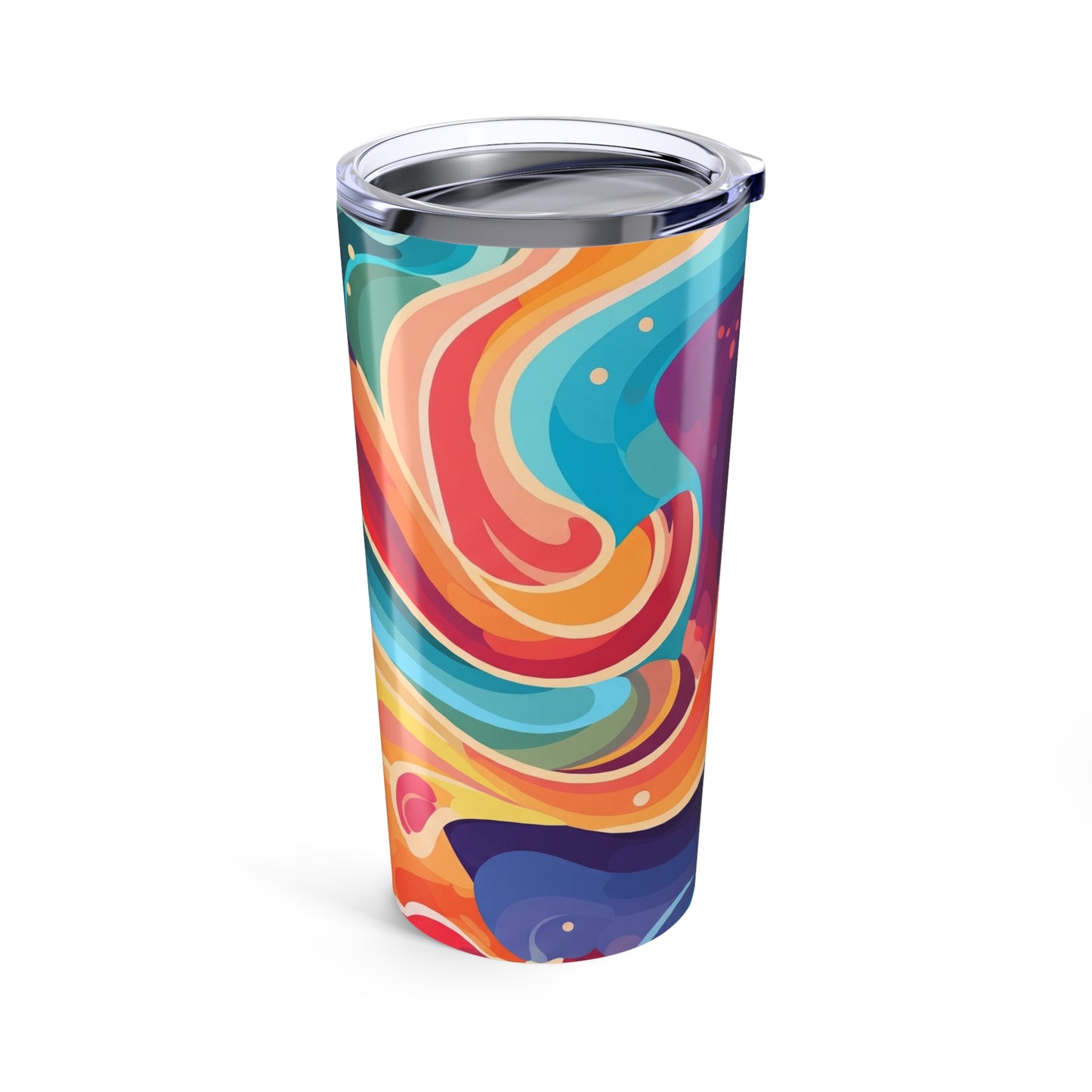 20Oz Stainless Steel Tumbler With Double Wall Vacuum Insulation Travel Mug Printed For Hot And Cold Beverages Leak