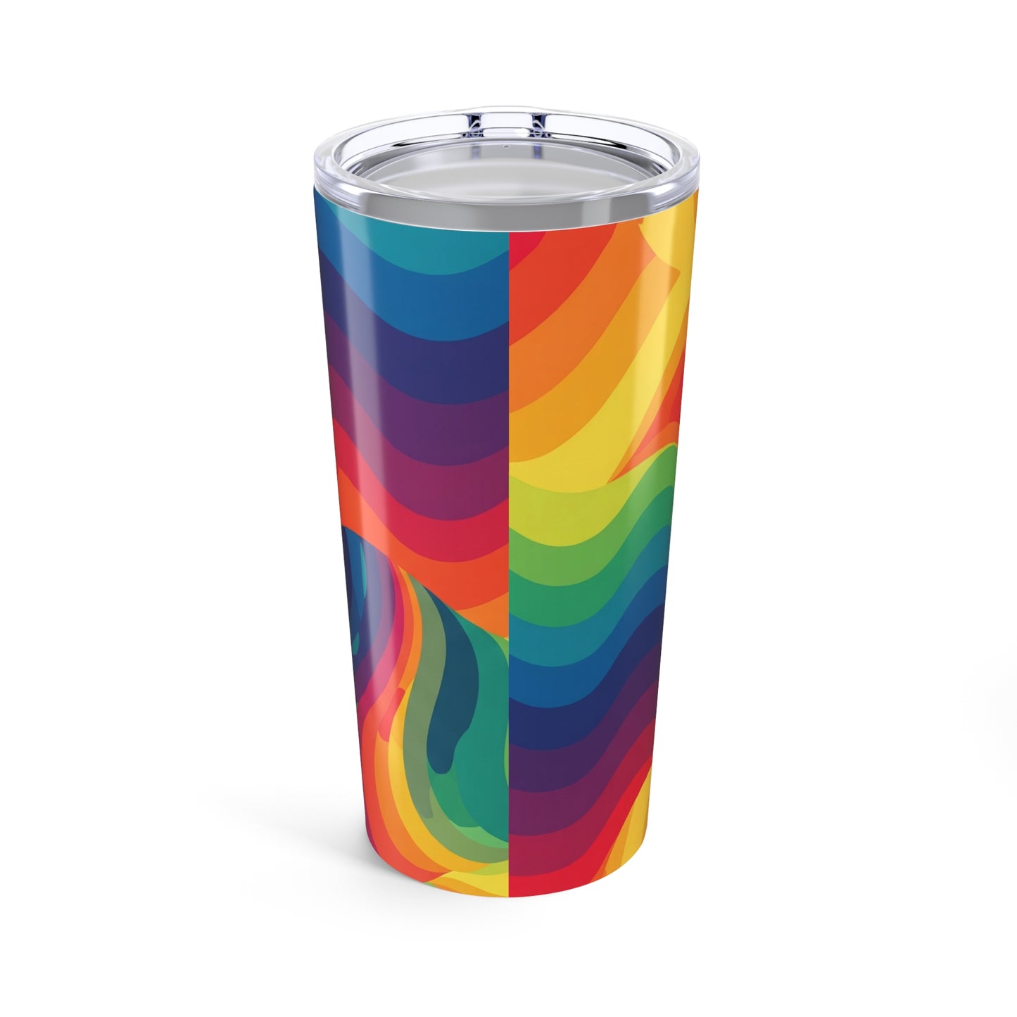 Twenty Ounce Stainless Steel Tumbler With Double Wall Vacuum Insulation Spill Resistant For Hot And Cold Beverages