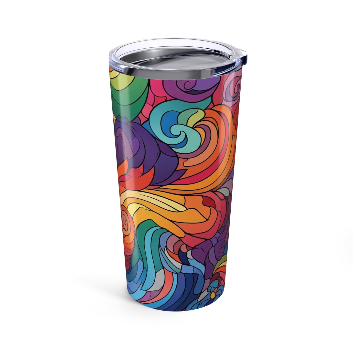 20oz Double Wall Vacuum Insulated Stainless Steel Tumbler Durable Travel Cup For Hot And Cold Beverages Dishwasher