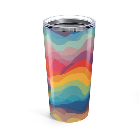 20oz Stainless Steel Tumbler With Double Wall Insulation Spill Proof BPA Free Durable Hot Cold Travel Mug Daily Use