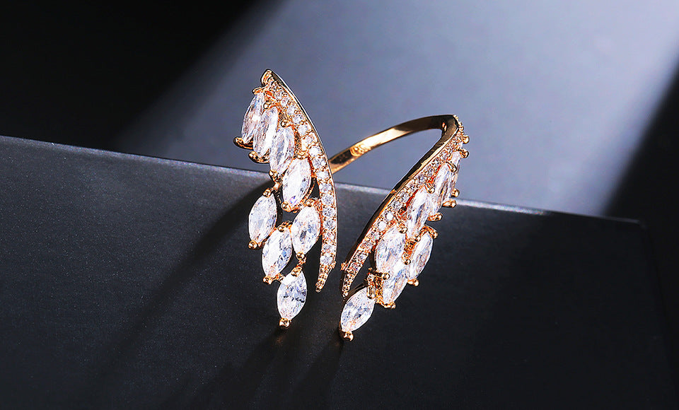 Creative Diamond Zircon Ring