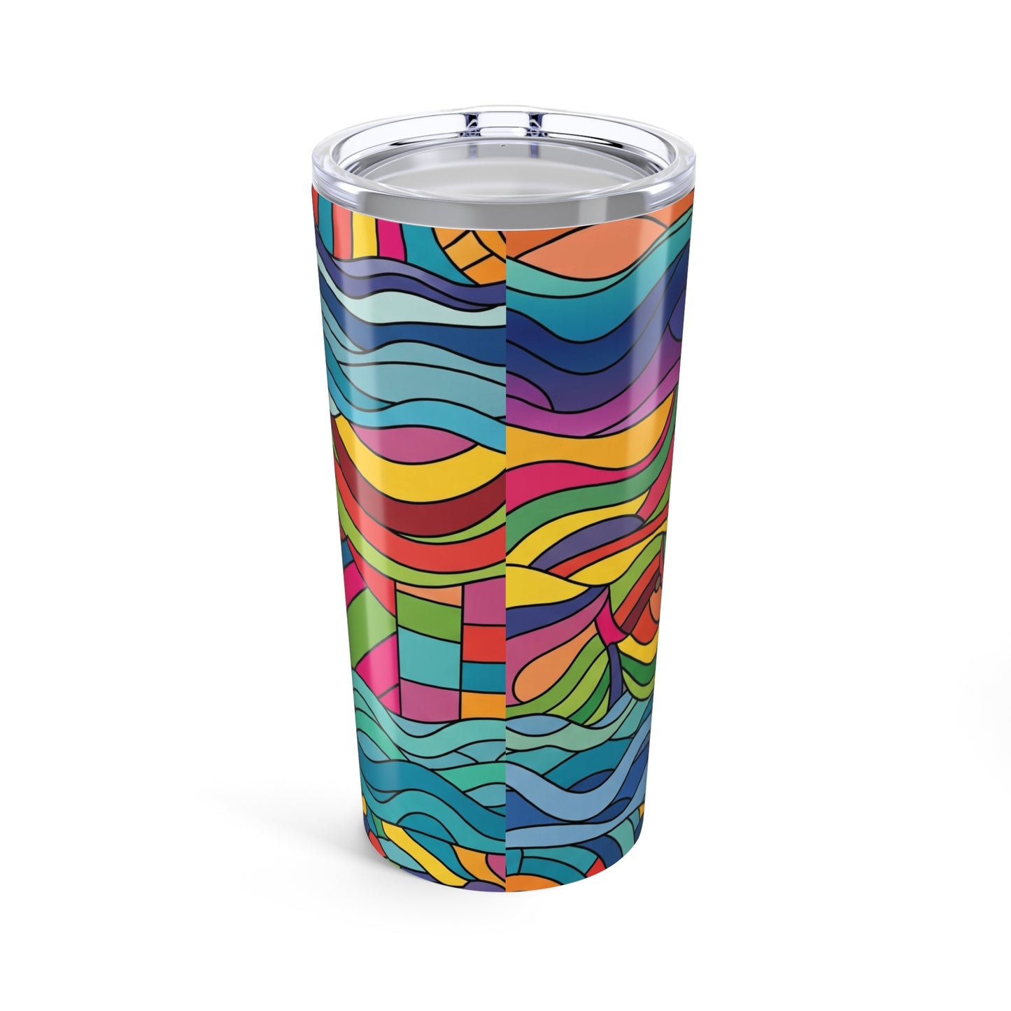 20oz Stainless Steel Tumbler With Double Wall Vacuum Insulation Leak Proof For Hot And Cold Beverages Durable