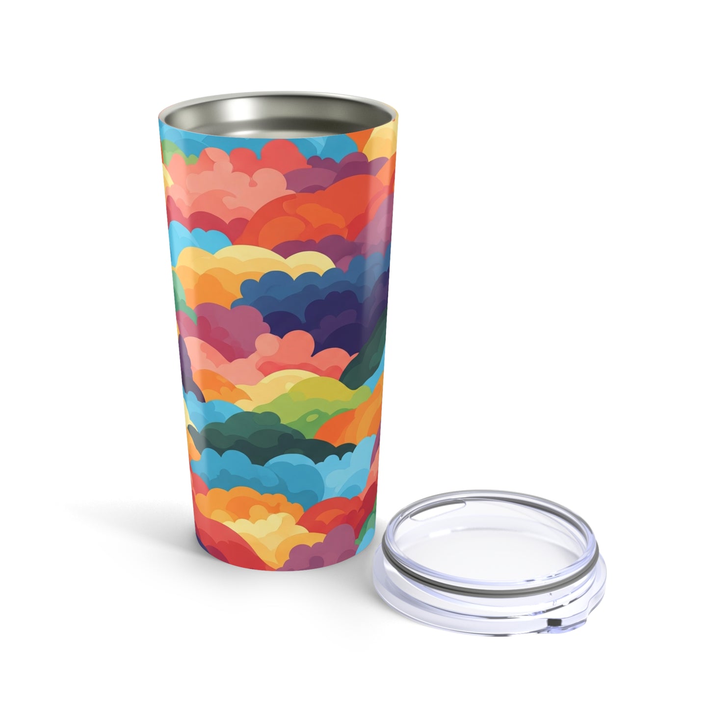 20oz Stainless Steel Travel Mug With Double Wall Vacuum Insulation Spill Proof BPA Free For Hot Or Cold Beverages