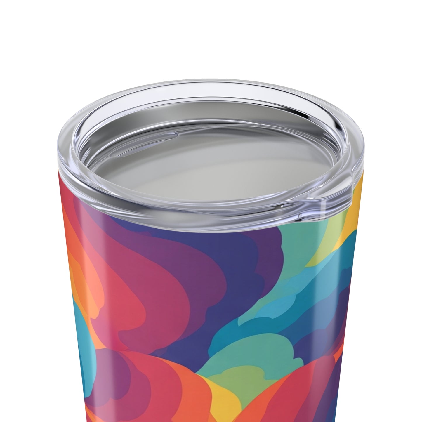20oz Stainless Steel Tumbler With Double Wall Insulation And Spill Resistant Lid For Hot Or Cold Beverages On The