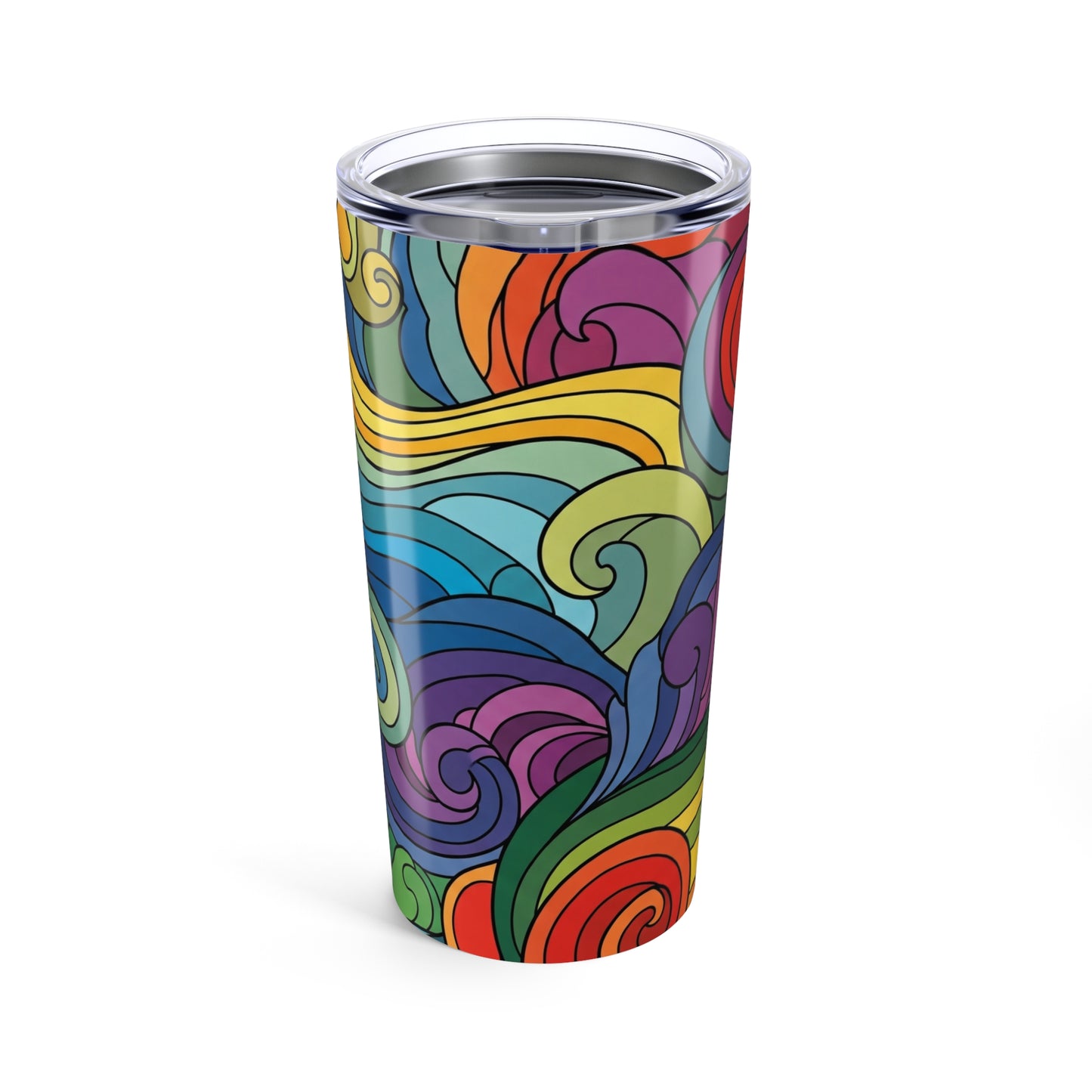 20oz Stainless Steel Tumbler With Vacuum Insulation And Double Wall Spill Resistant Durable Mug For Hot Or Cold