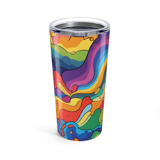 20oz Stainless Steel Tumbler Double Wall Vacuum Insulation Printed Durable For Hot And Cold Drinks Dishwasher Safe