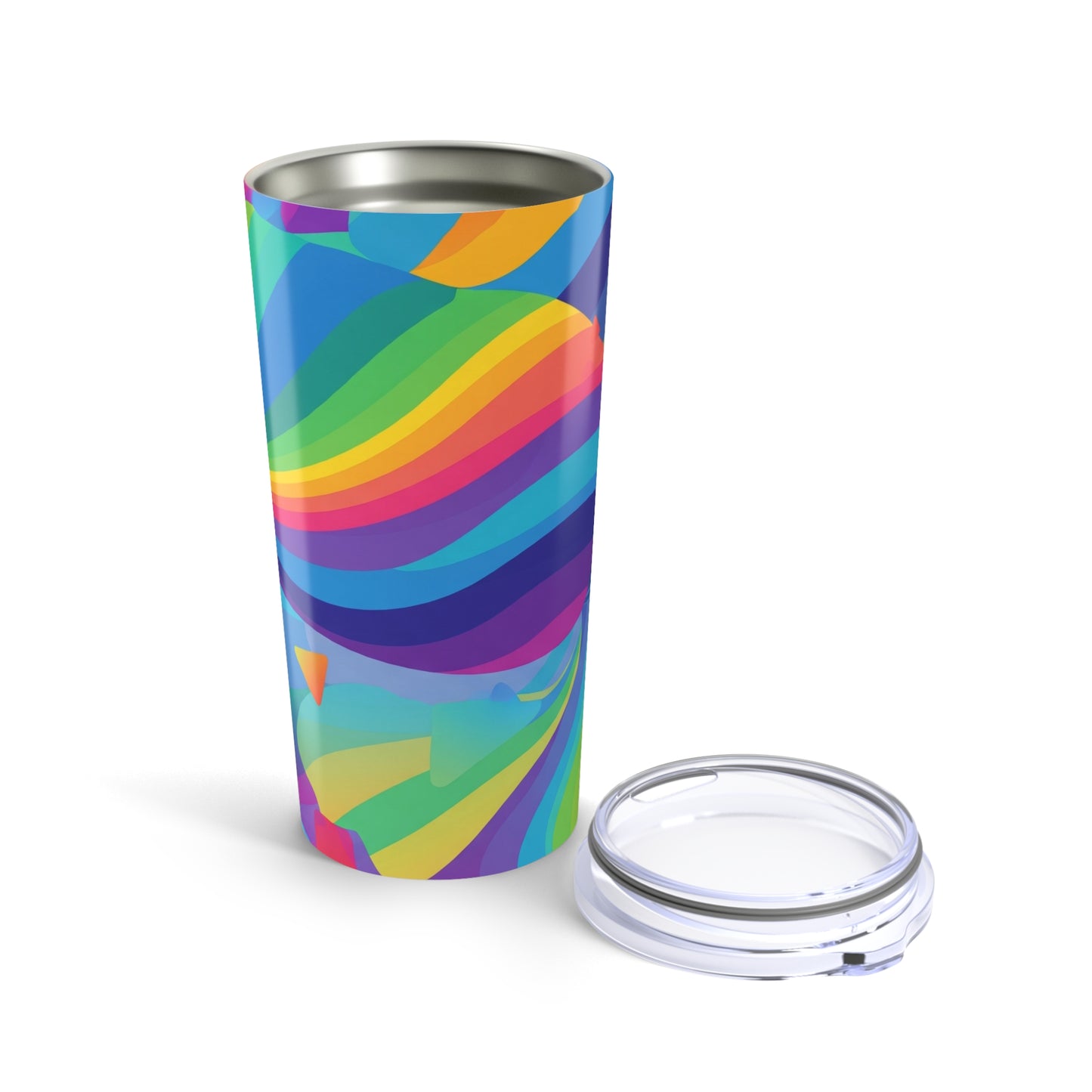 20oz Stainless Steel Travel Mug With Double Wall Vacuum Insulation Spill Resistant Design For Hot And Cold