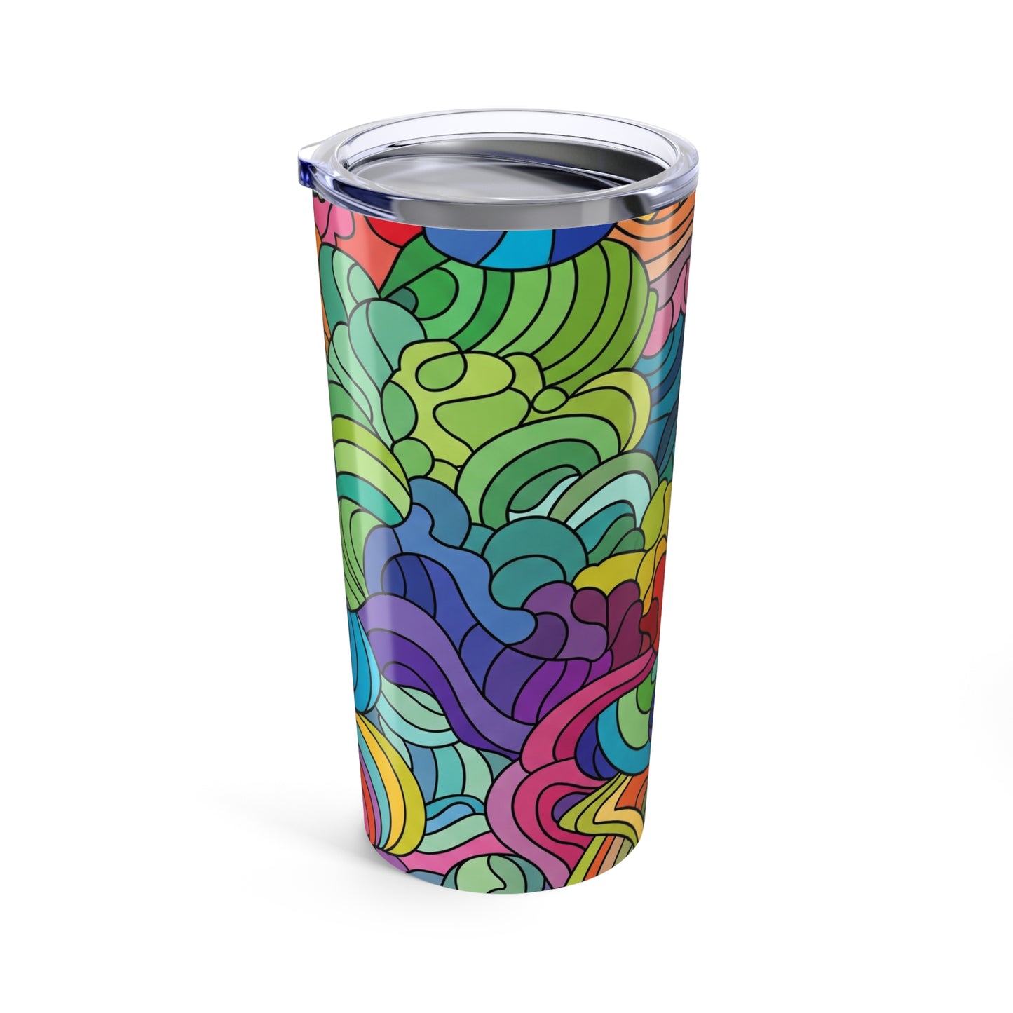 20 Oz Metal Travel Mug With Double Wall Vacuum Insulation Spill Resistant Lid BPA Free For Hot And Cold Drinks